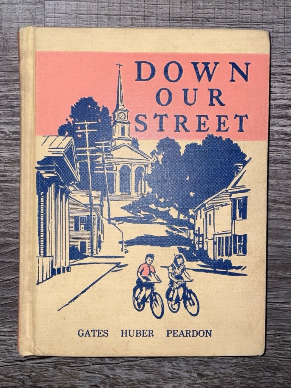 Down Our Street Vintage 1939 Childrens Reader School Book Hardcover Macmillan